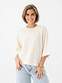 Only Simoni 3/4 Pullover Knit Birch Melange