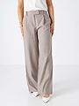 Only Linda High Waist Straight Mel Pants Fungi Melange