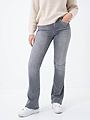 Only Blush Mid Flared Denim Grey Denim