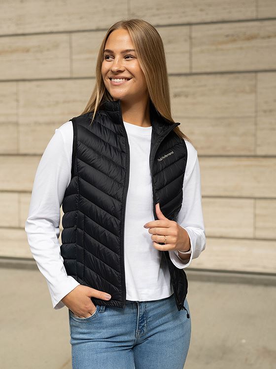 Peak Performance Frost Down Vest Black