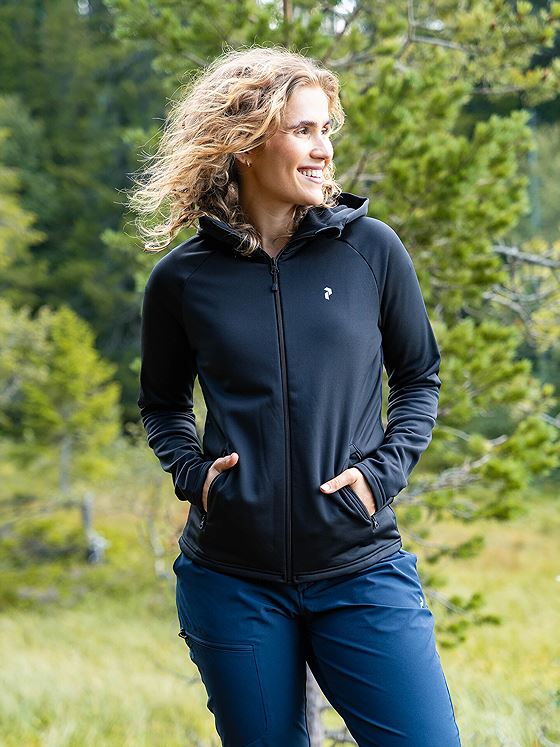 Peak Performance Rider Essentials Zip Hood Black