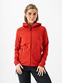Peak Performance Rider Essentials Zip Hood Red Pompeian