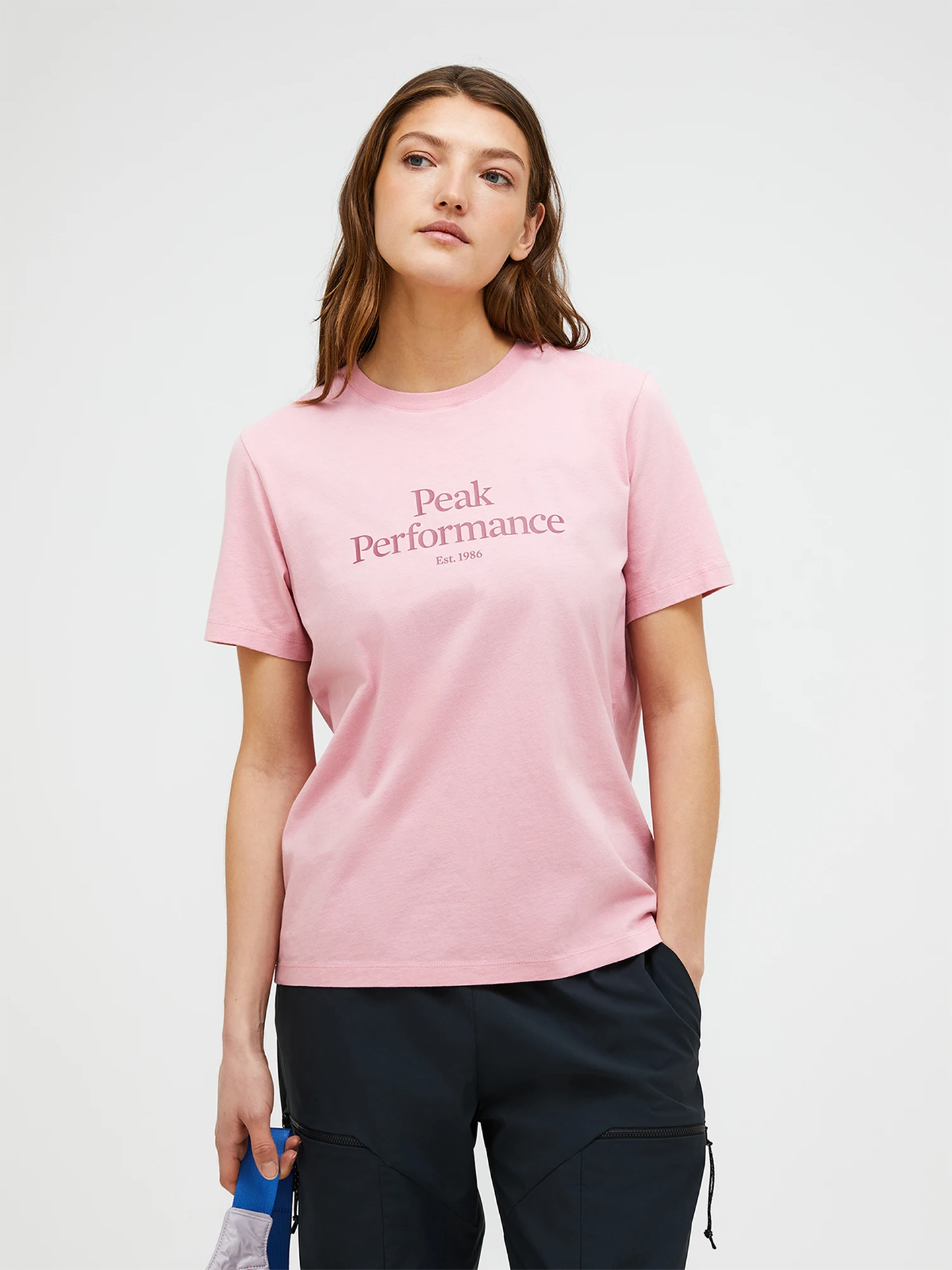 Peak Performance Original Tee Women Warm Blush