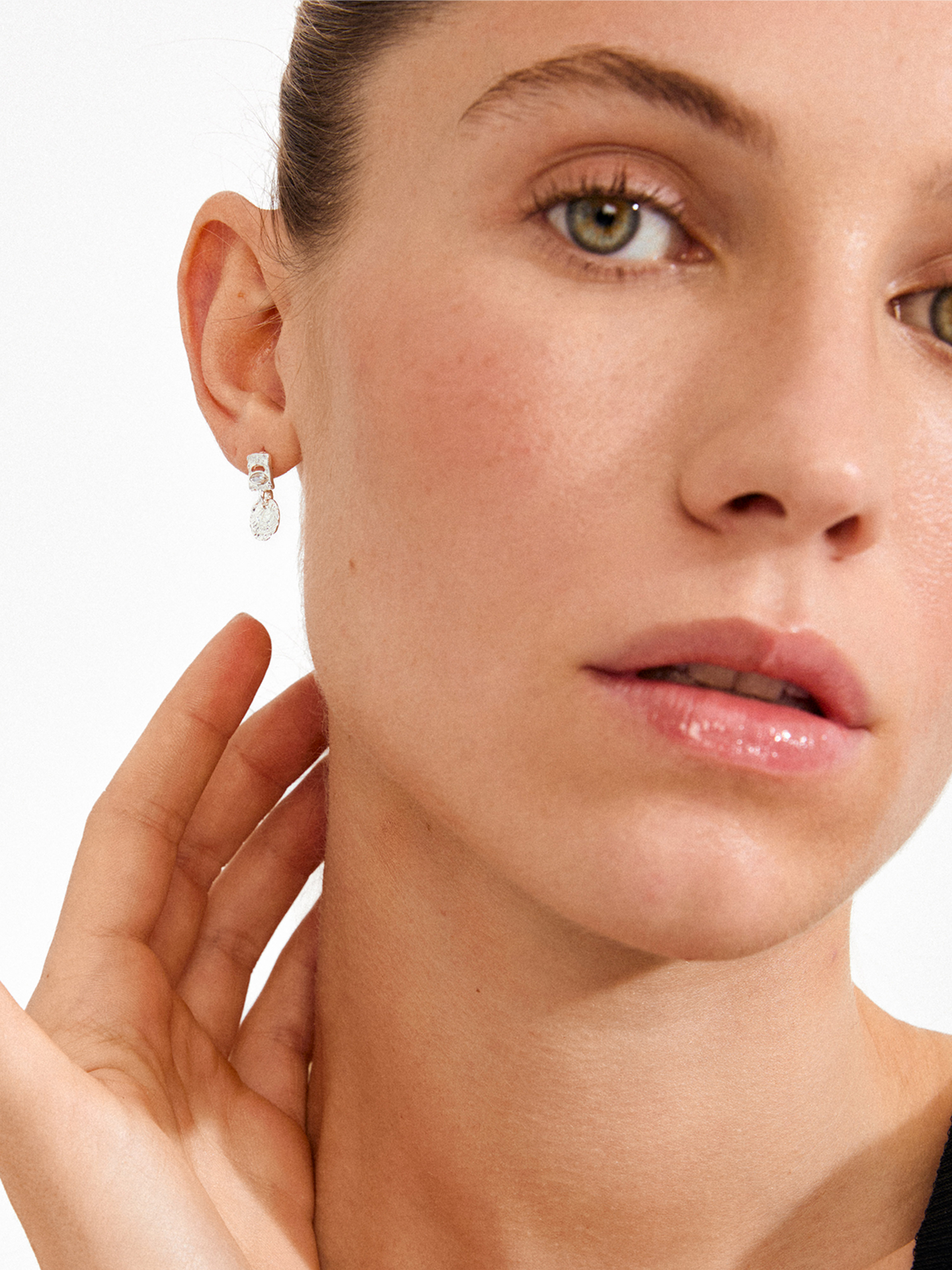 Pilgrim Fire Øredobber Silver