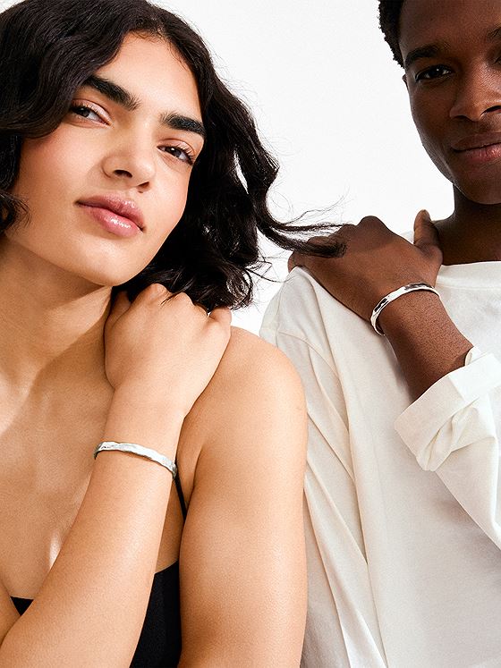 Pilgrim Ember Armbånd Silver