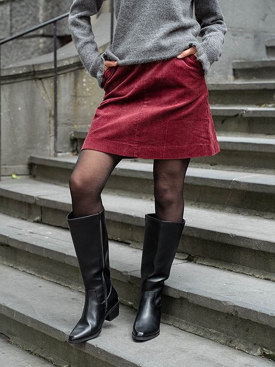 Part Two Ling Skirt Tawny Port