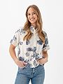 Part Two Rebitta Shirt Oceana Stunning Flower Print