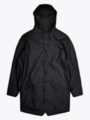 Rains Long Jacket Black