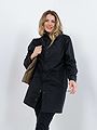 Rains Long Jacket Black