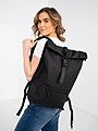 Rains Rolltop Rucksack Large Black