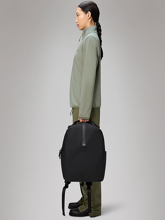 Rains Clip Front Backpack W3 Black