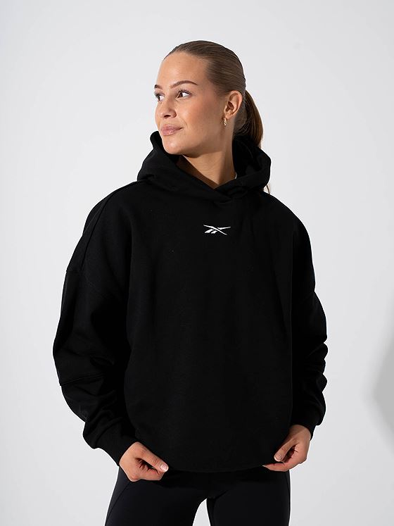 Reebok Lux Oversized Hoodie Black