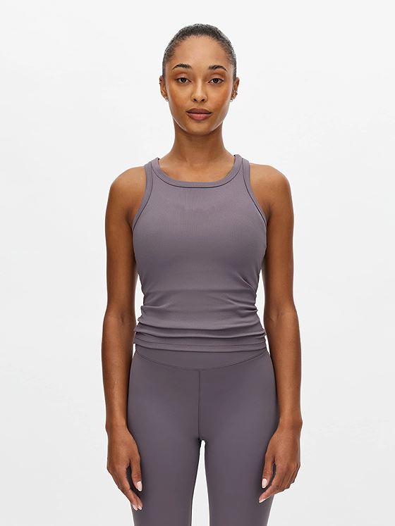 Röhnisch Rib Drymotion Singlet Smoky Lavendel