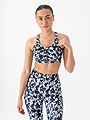 Röhnisch Printed Mesh Sportsbra Indigo Bloom