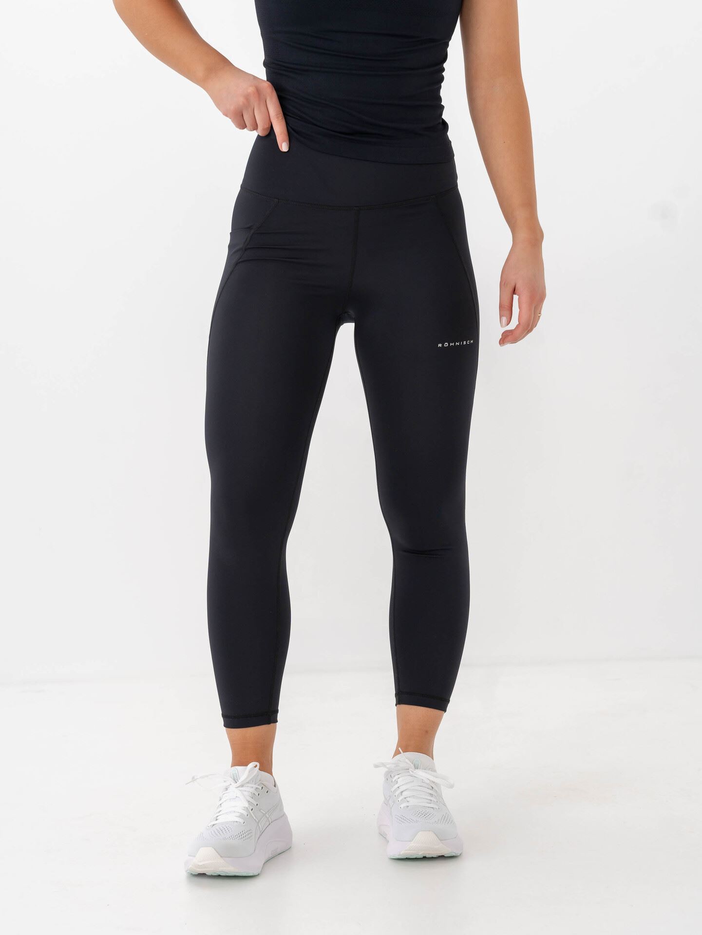 Röhnisch Flattering High Waist 7/8 Tights Black