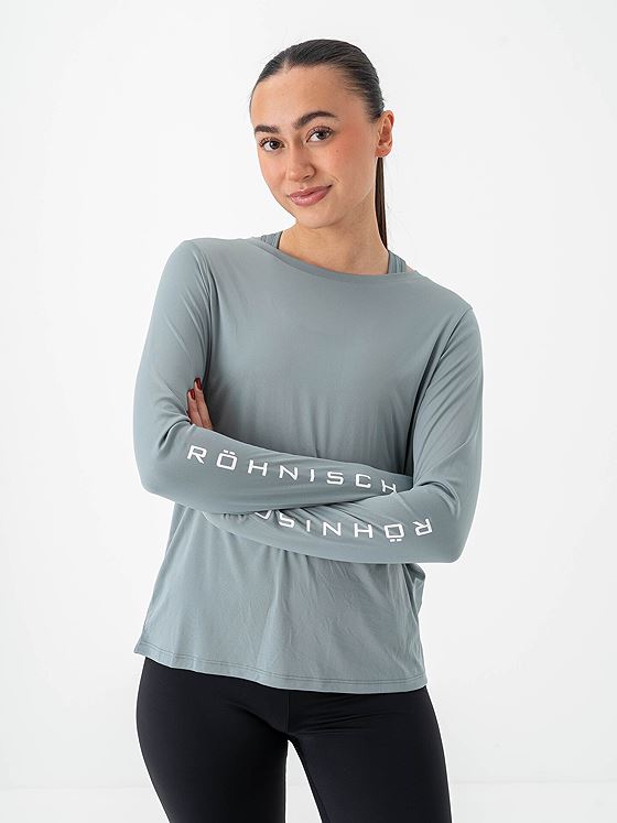 Röhnisch Team Logo Long Sleeve Stormy Sea