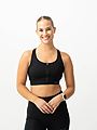 Röhnisch Essential Zip Sportsbra Black