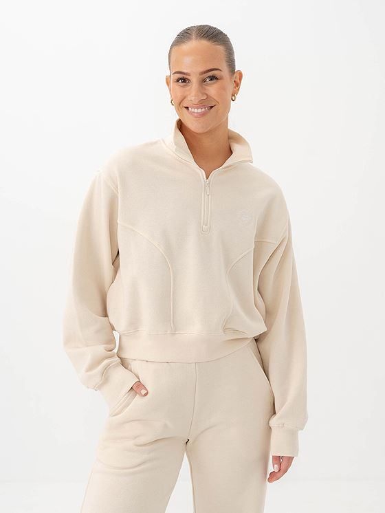 Röhnisch Soft Sweat Half Zip Light Gray