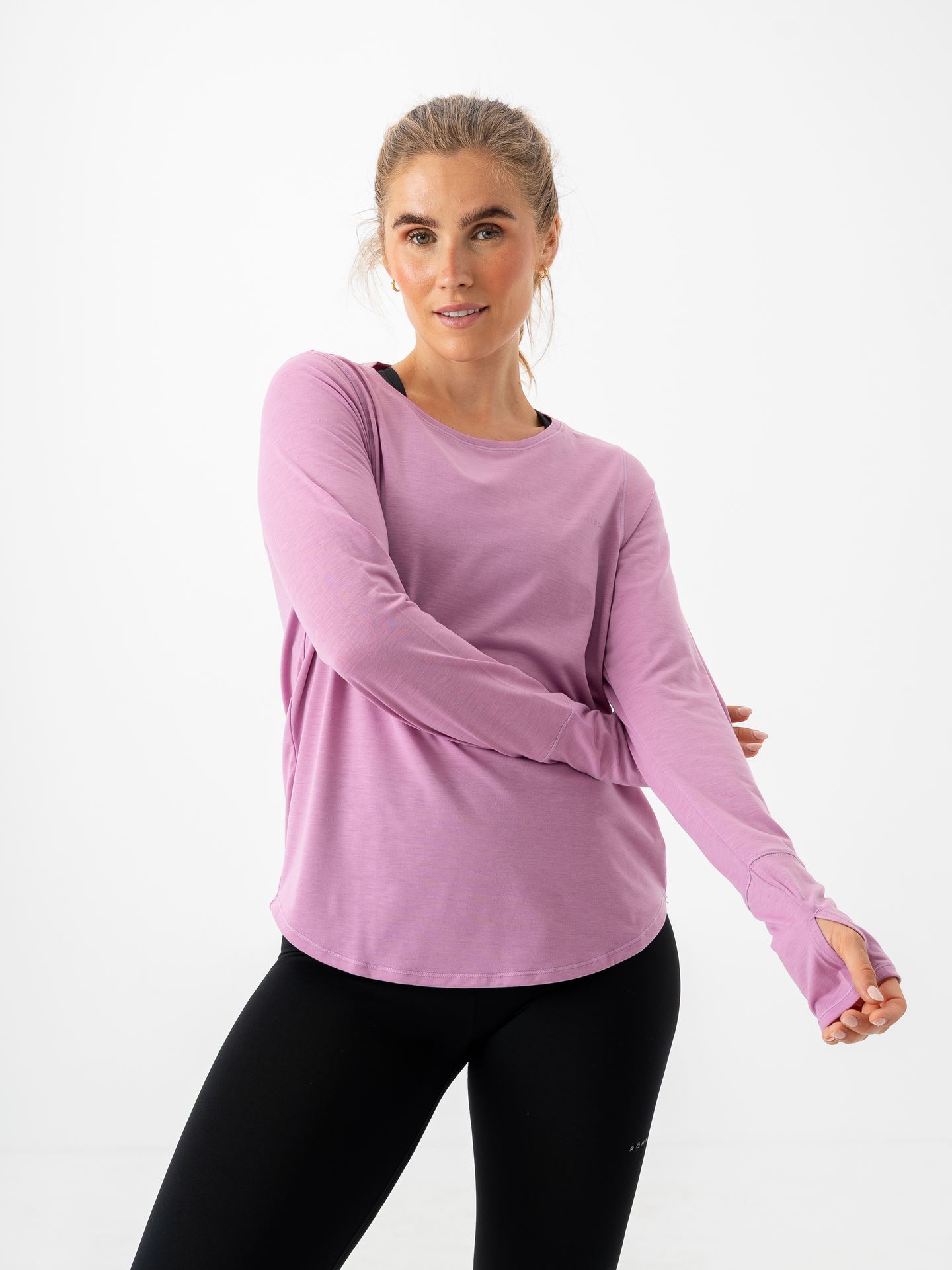 Röhnisch Clara Long Sleeve Smoky Grape