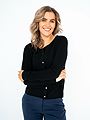 Rosemunde Laica Wool & Cashmere Cardigan Black