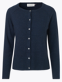 Rosemunde Laica Wool & Cashmere Cardigan Dark Navy Melange