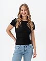 Rosemunde Belize Short Sleeve O-neck T-shirt Sort