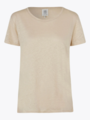 Second Female Peony O-Neck Tee French Oak