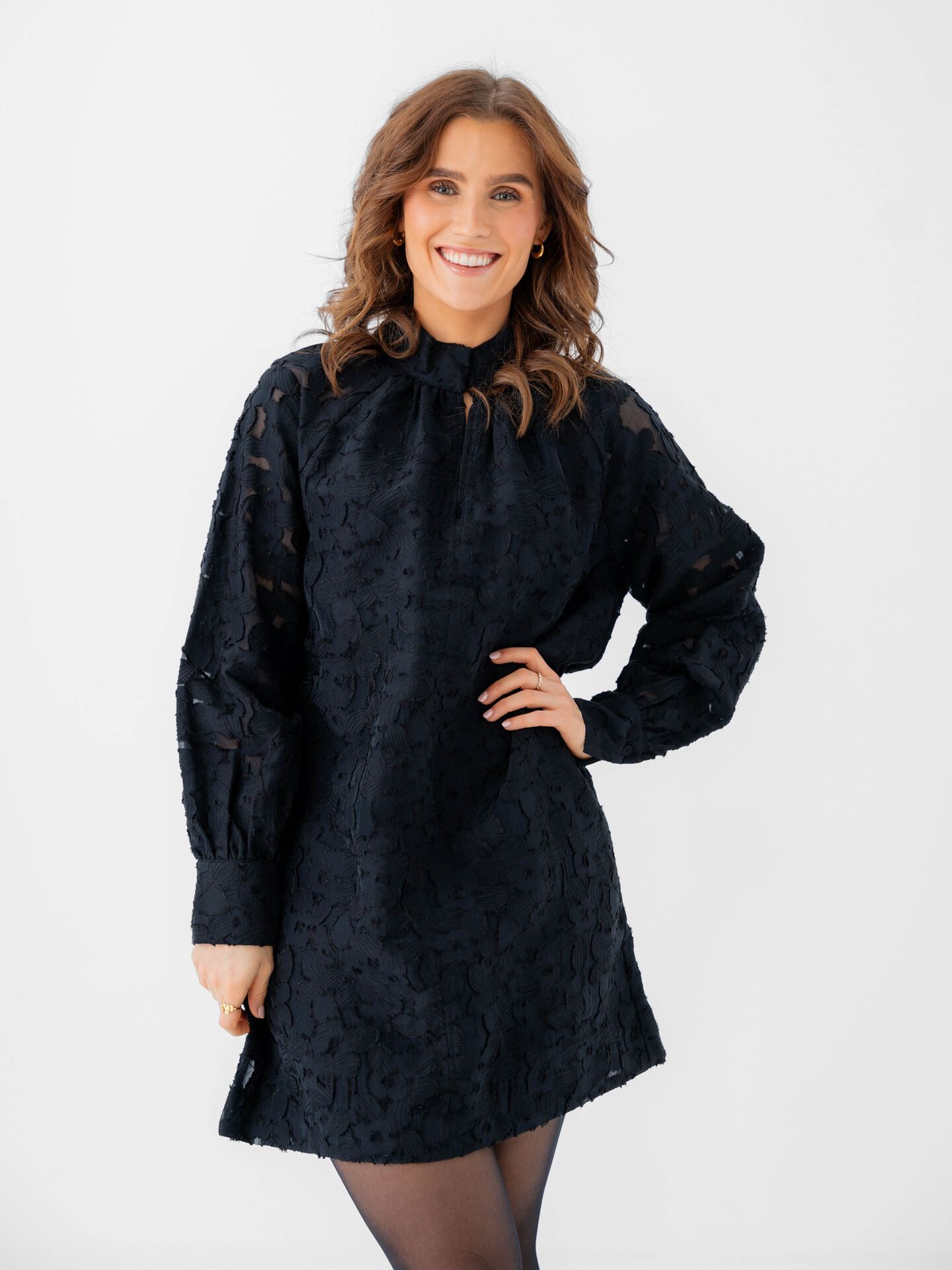 Second Female Stary Dress Black