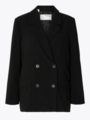 Selected Femme Tinni Long Sleeve Relaxed Blazer Black