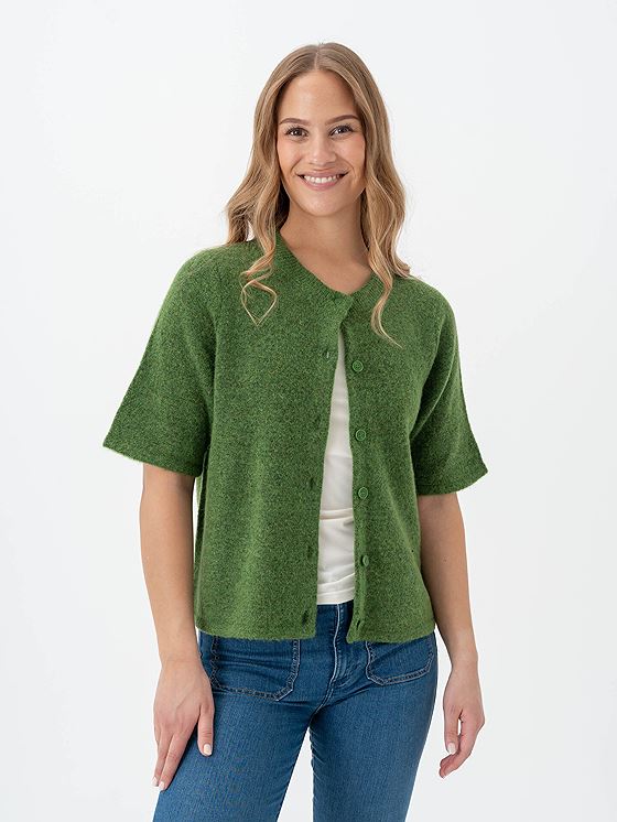 Selected Femme Lulu 2/4 Knit Cardigan Spindle Tree