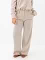 Selected Femme Tania-Rita Mid Waist Wide Pant Nomad Melange