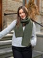 Selected Femme Lulu Lano Narrow Knit Scarf Kalamata MELANGE
