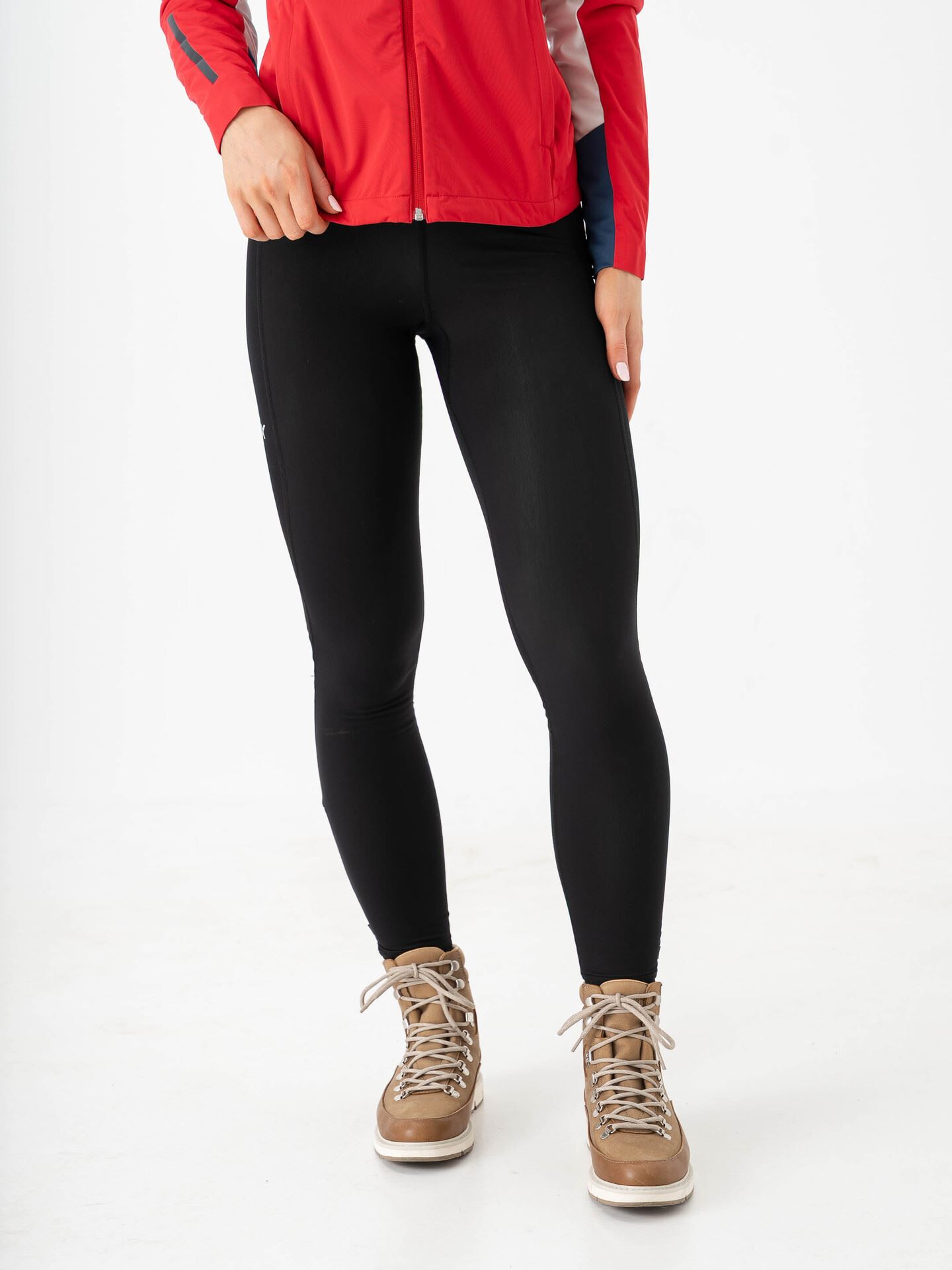 Swix Pace High Waist Warmer Tights Black