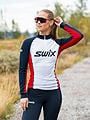 Swix RaceX Classic Half Zip Dark Navy/Bright White
