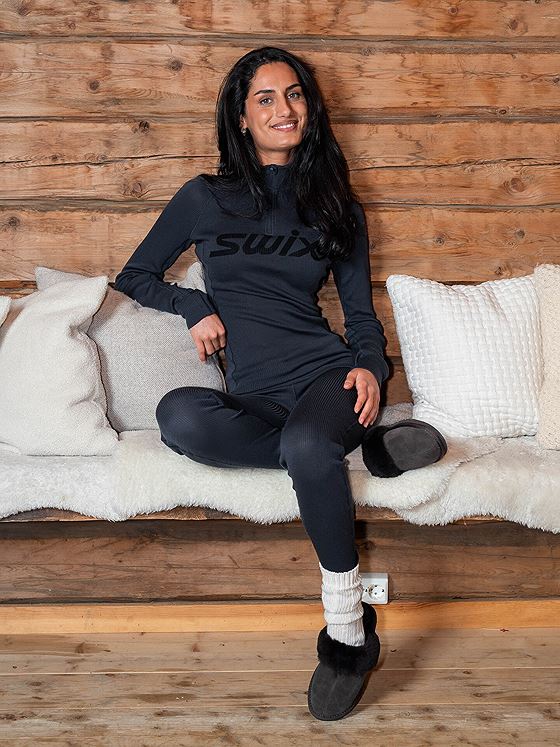 Swix RaceX Merino Half Zip Phantom