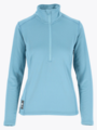 Twentyfour Isbre Thermo Half Zip Lys petrol