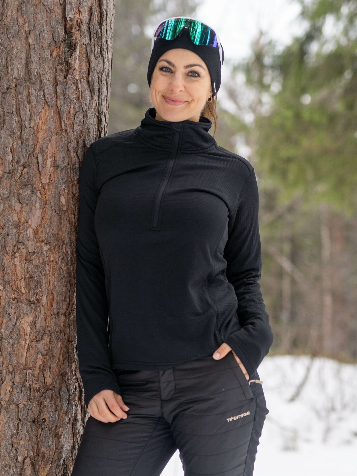 Twentyfour Isbre Thermo Half Zip Sort