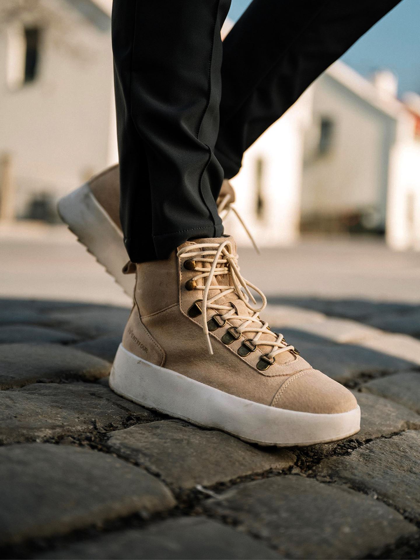 Twentyfour Mellow Fie Mid High Boot D Sand