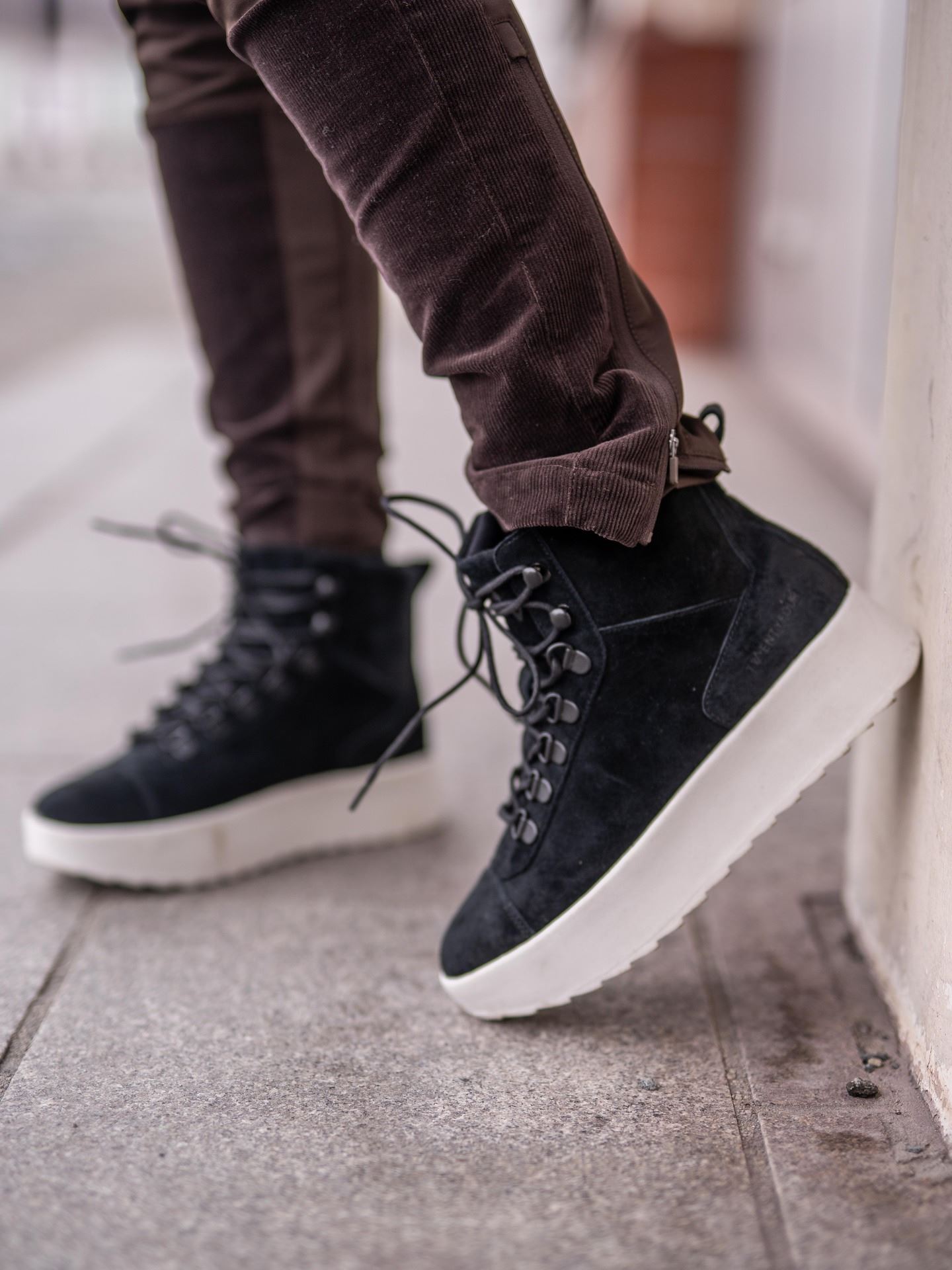 Twentyfour Mellow Fie Mid High Boot D Sort