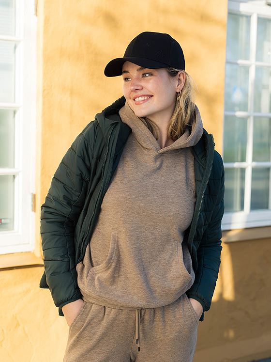 Twentyfour Mode Comfy Hoodie Mørk Beige