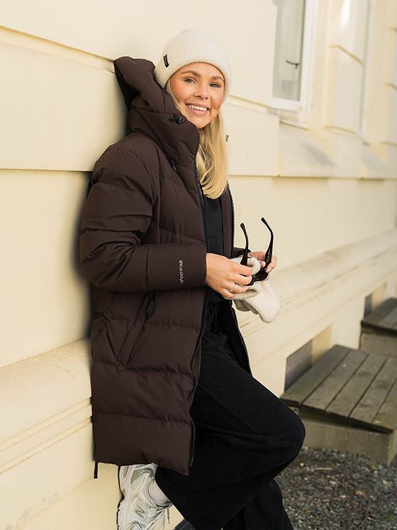 Twentyfour Mode Maya Dunparkas Mørk Brun