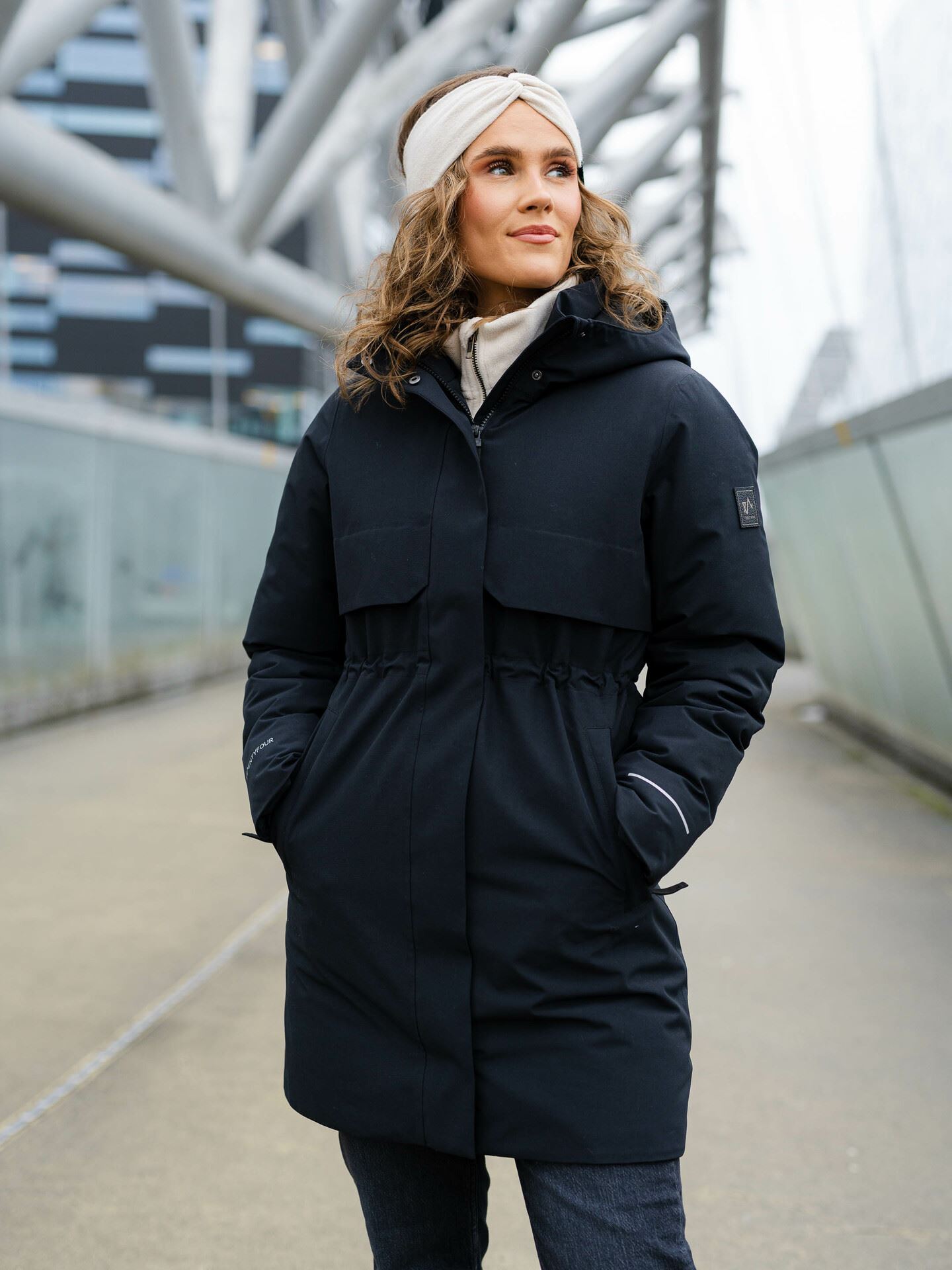 Twentyfour Mode Mia Warm Parkas Skyggesort