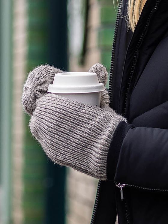 Twentyfour Mode Rib Vott Gråmelert