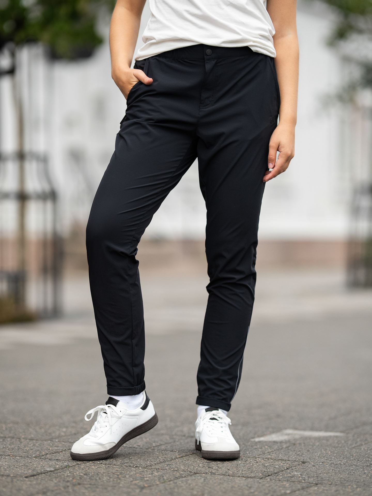 Twentyfour Mode Flex Bukse Sort