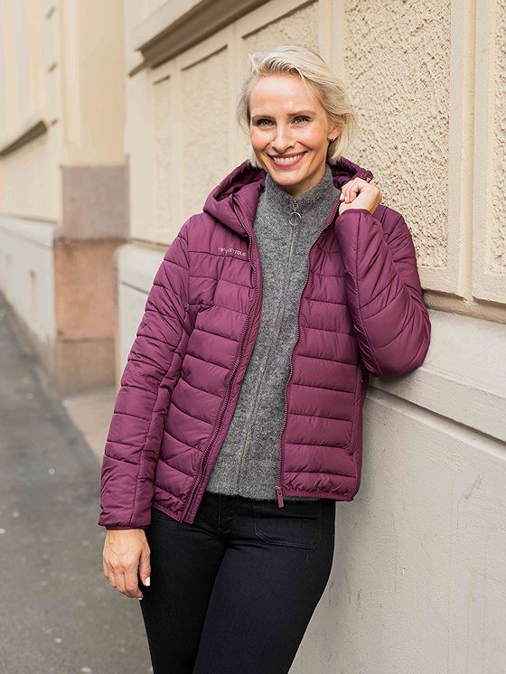 Twentyfour Mode Thermal Jakke Mørk Burgunder