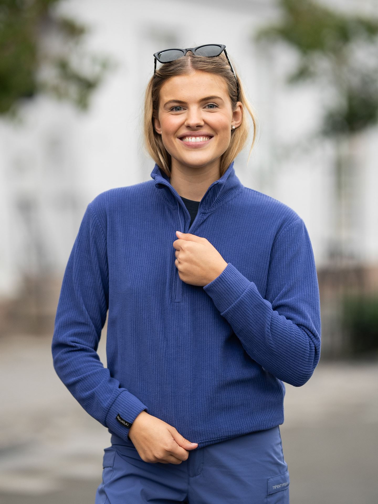 Twentyfour Mode Half Zip Fleece Indigo