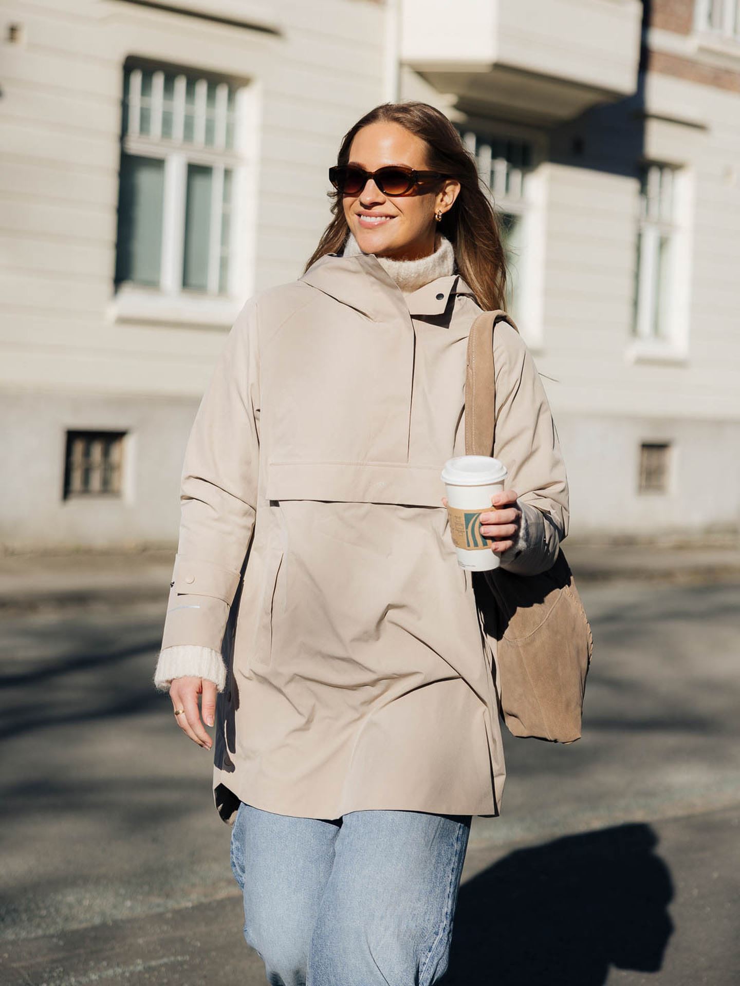 Twentyfour X GI Mode 2 Lags Poncho Beige