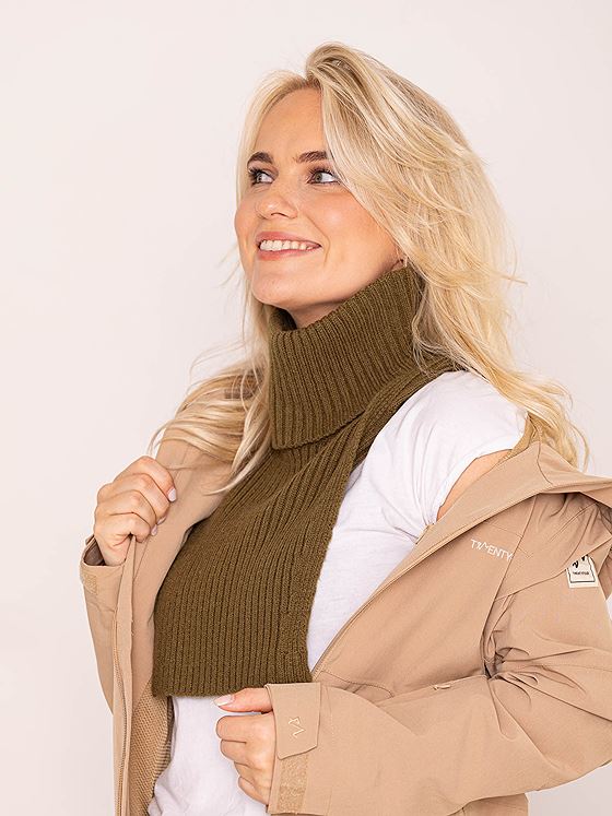 Twentyfour X GI Strikkehals Oliven