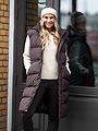 Twentyfour Mode Eva Puffy Vest Mørk brun