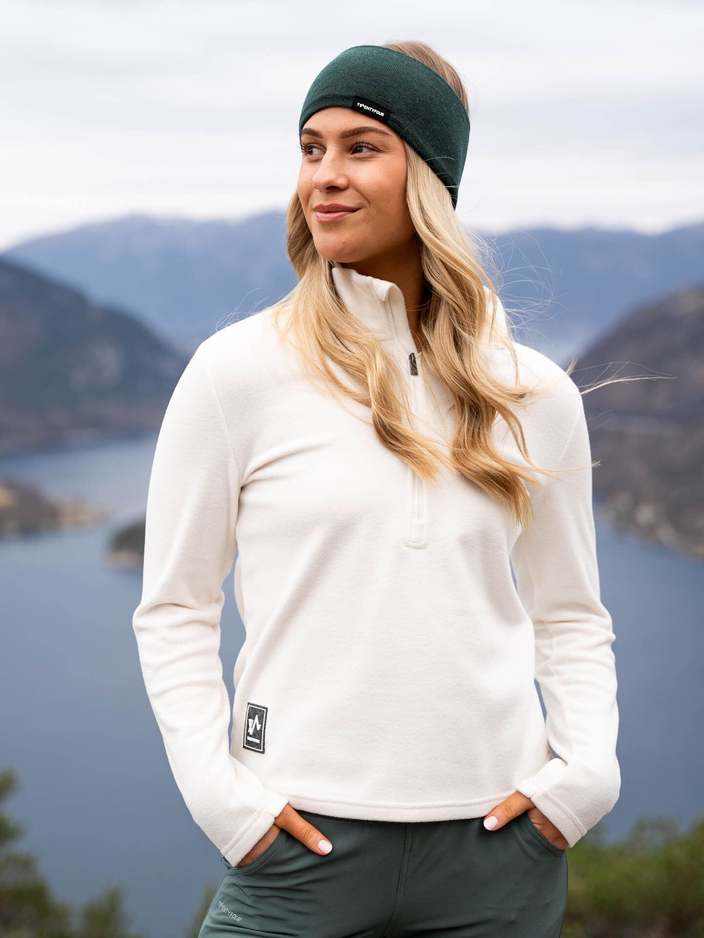 Twentyfour Finse 2.0 Half Zip Fleece Krem